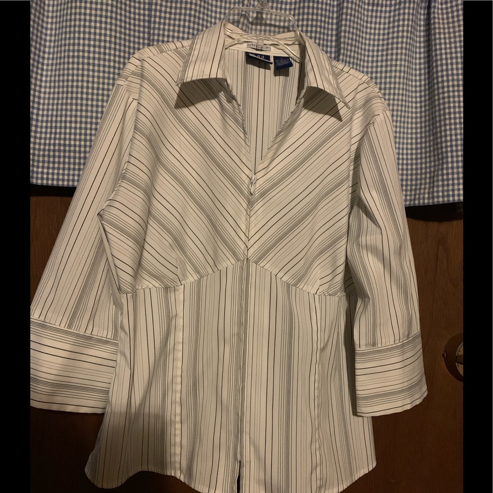 DCC Missy Stretch Top with zipper   Large